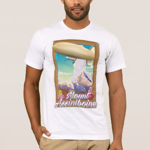 Mount Assiniboine Blimp vacation poster T-Shirt
