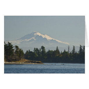 Mount Baker dominates landscape