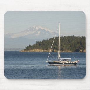 Mount Baker dominates landscape Mouse Mat