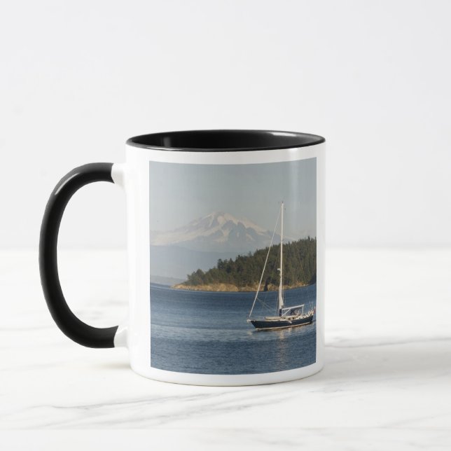 Mount Baker dominates landscape Mug (Left)