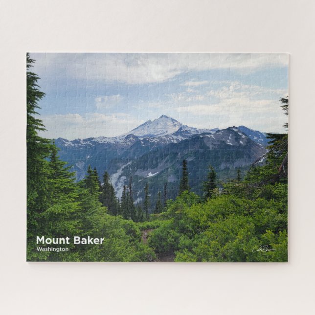 Mount Baker Puzzle (Horizontal)