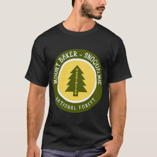 Mount Baker-Snoqualmie National Forest Washington T-Shirt