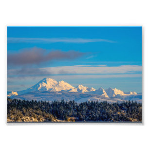 Mount Baker Winter  Photo Print