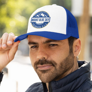 Mount Blue Sky Colorado Elev 4348 m Trucker Hat