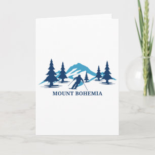 Mount Bohemia Michigan Ski Resort Skiing Skier Card