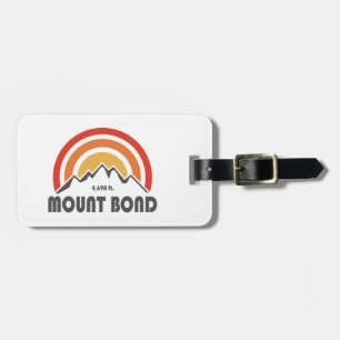 Mount Bond New Hampshire Luggage Tag