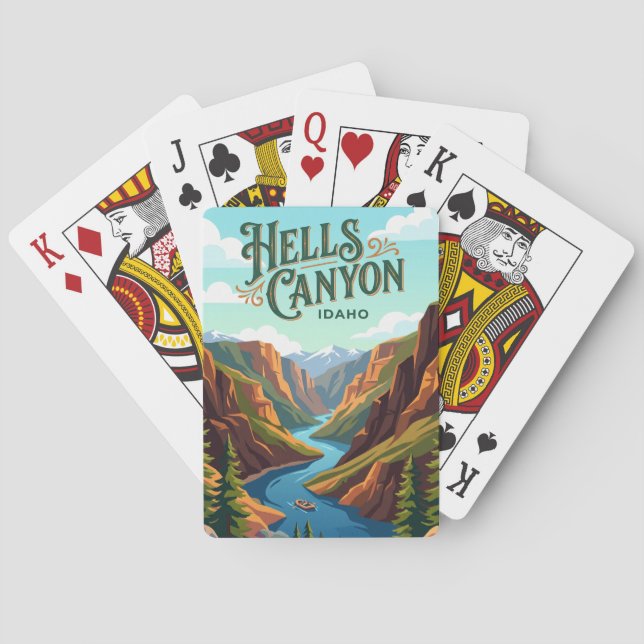 Mount Bromo Indonesia Playing Cards (Back)