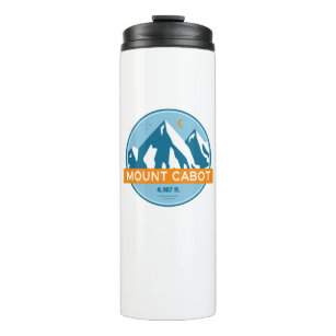 Mount Cabot New Hampshire Stars Moon Thermal Tumbler