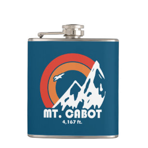 Mount Cabot New Hampshire Sun Eagle Hip Flask