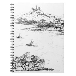 Mount Chang and Lake Chou, from 'Jardins Anglo-Chi Notebook