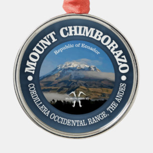 Mount Chimborazo Metal Tree Decoration