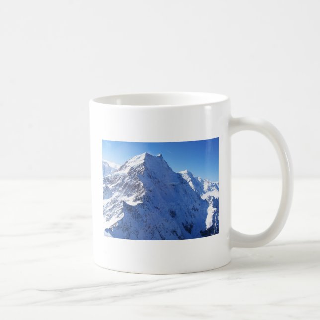 Mount Cook (Aoraki) Peak, New Zealand Coffee Mug (Right)