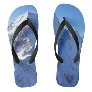 Mount Cook (Aoraki) Peak, New Zealand Flip Flops