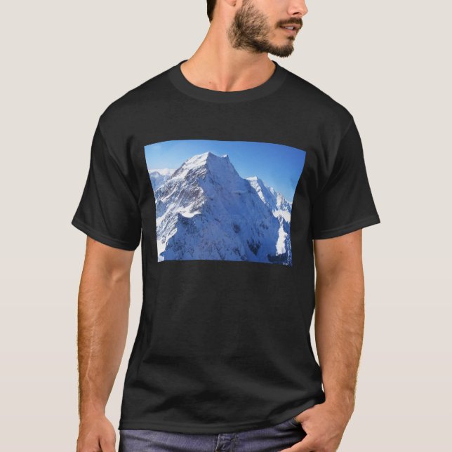 Mount Cook (Aoraki) Peak, New Zealand T-Shirt (Front)