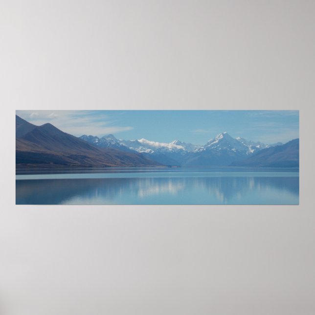 Mount Cook, New Zealand Poster (Front)