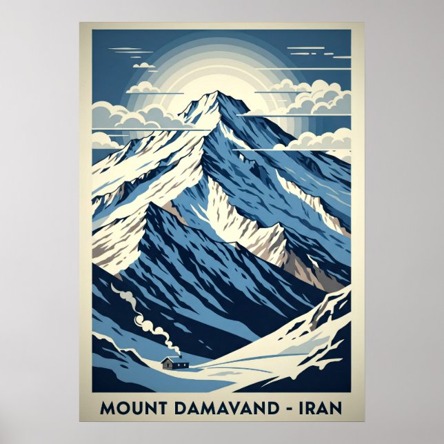 Mount Damavand Iran V02 Poster (Front)