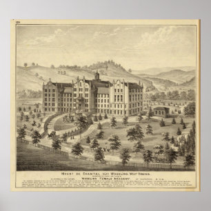 Mount de Chantal, near Wheeling, West Virginia Poster
