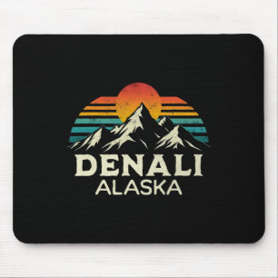 Mount Denali Alaska Hiking Climbing Adventure Nati Mouse Mat