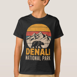 Mount Denali Alaska Mountaineer Climbing National T-Shirt