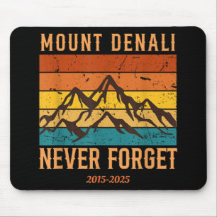Mount Denali National Park Mount Mckinley Us Mouse Mat