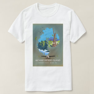 Mount Desert Island ,Hancock County, Maine ,USA, T-Shirt