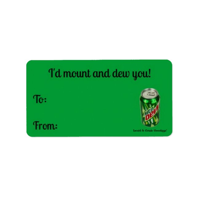 Mount & Dew! Label (Front)