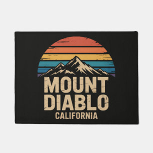 Mount Diablo California Doormat
