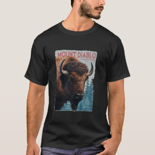 Mount Diablo Mountains California Hiking Outdoors  T-Shirt