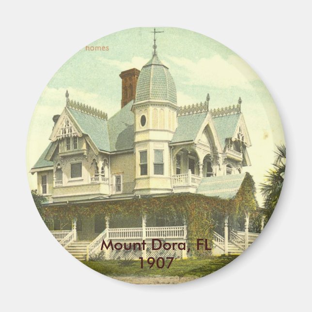 Mount Dora, FL - 1907 Magnet (Front)