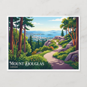 Mount Douglas Park Victoria Canada Postcard