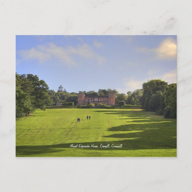 Mount Edgcumbe House, Cremyll, Cornwall Postcard (Front)