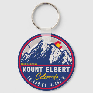 Mount Elbert, Sawatch Range, Colorado. Key Ring