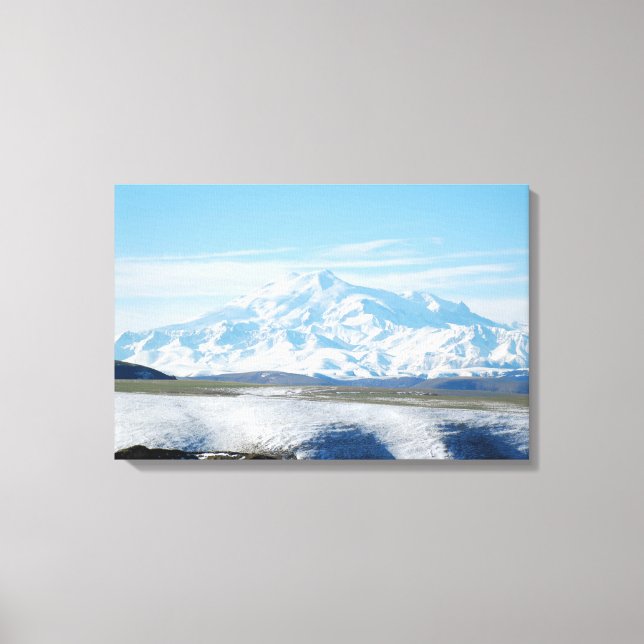 Mount Elbrus (The Highest Mountain in Europe) Canvas Print (Front)