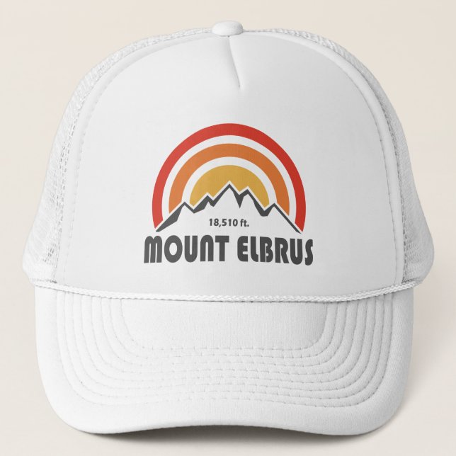 Mount Elbrus Trucker Hat (Front)
