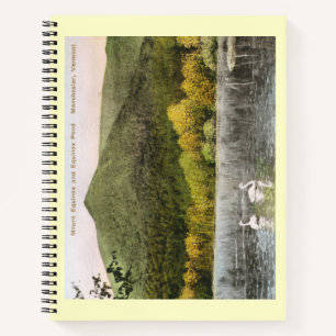 Mount Equinox, Manchester, Vermont Vintage Notebook