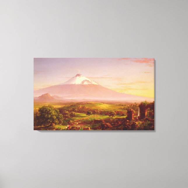 Mount Etna Canvas Print (Front)