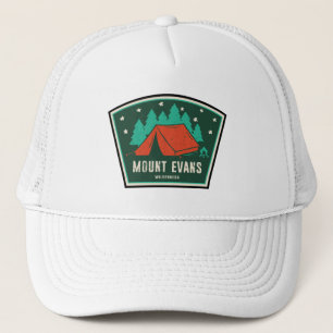 Mount Evans Wilderness Colorado Camping Trucker Hat