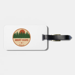 Mount Evans Wilderness Luggage Tag