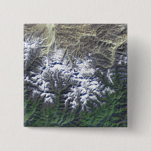 Mount Everest 15 Cm Square Badge