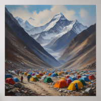 Mount Everest base camp, Nepal