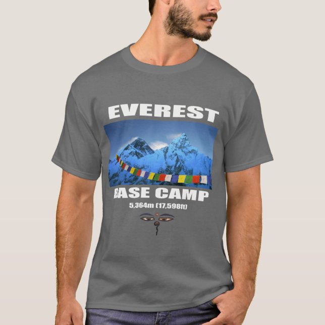 Mount Everest Base Camp t shirt (Front)