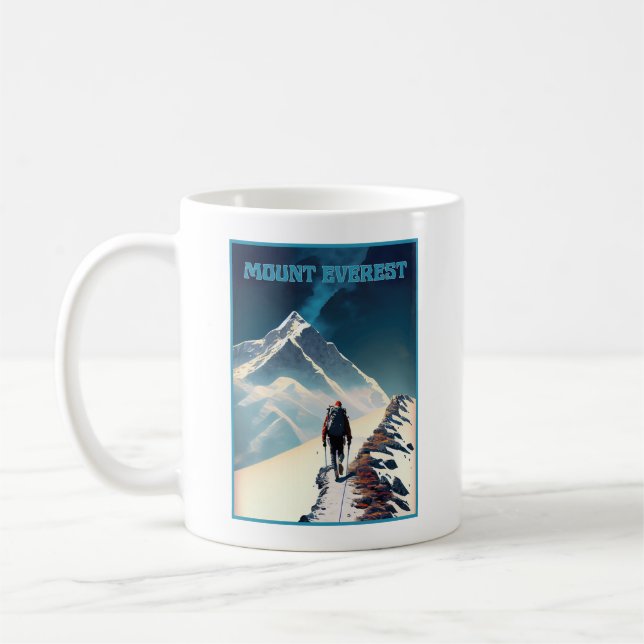 Mount Everest Coffee Mug (Left)