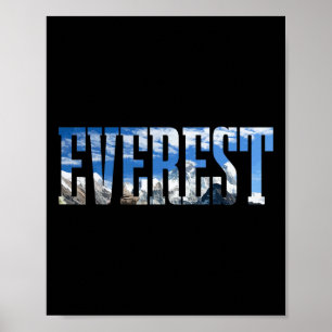 Mount Everest Expidition Mt Mountaineers Poster