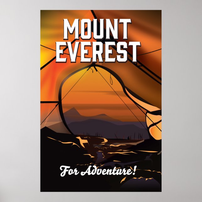 Mount Everest For Adventure! Poster (Front)