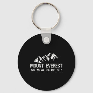 Mount Everest Funny Mountain Climbing Expedition Key Ring
