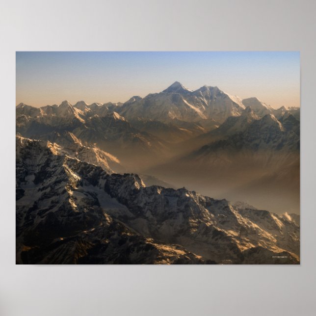 Mount Everest, Himalaya Mountains, Asia Poster (Front)