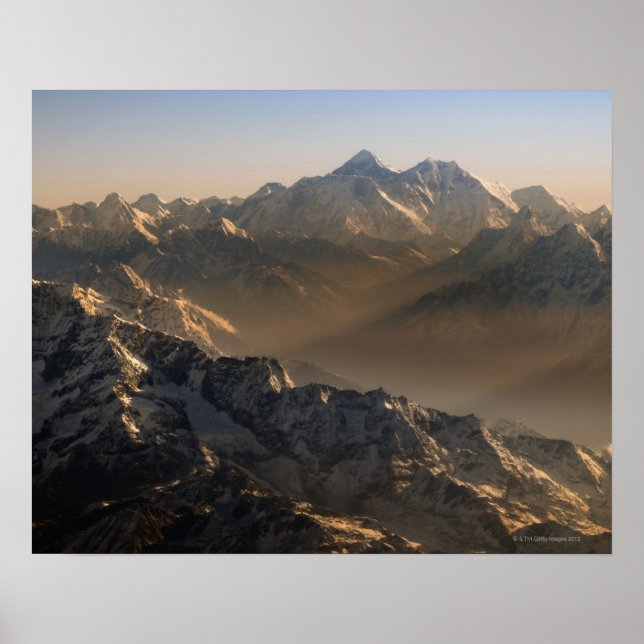 Mount Everest, Himalaya Mountains, Asia Poster (Front)