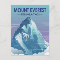 Mount Everest Himalayas Vintage