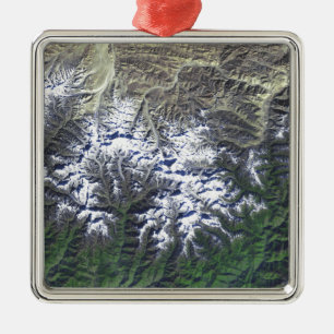 Mount Everest Metal Tree Decoration
