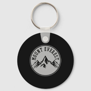 Mount Everest Mountain Hiking Hiker Climbing Climb Key Ring